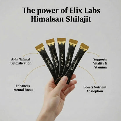 Vitall Pure Shilajit GOLD Honey Sticks