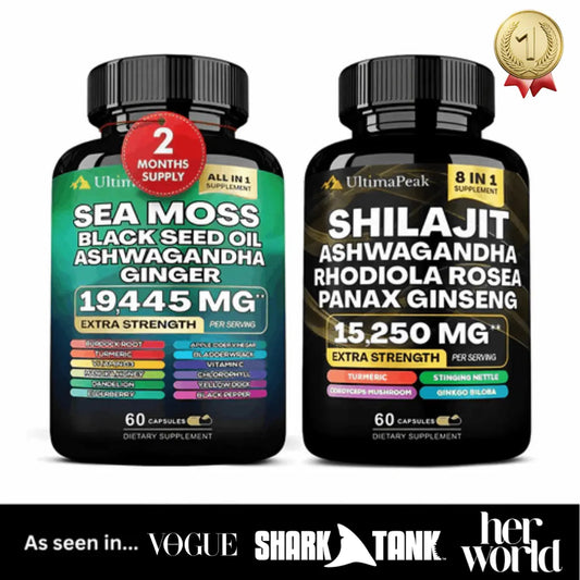 VitallPure® Sea Moss & Shilajit Ultimate Supplement Bundle