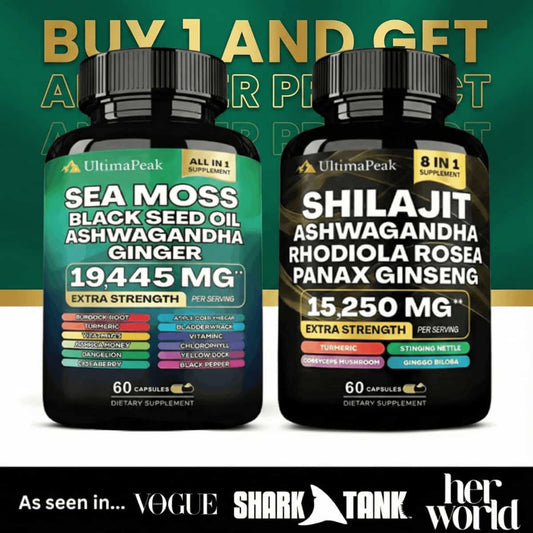 VitallPure® Sea Moss & Shilajit Ultimate Supplement Bundle