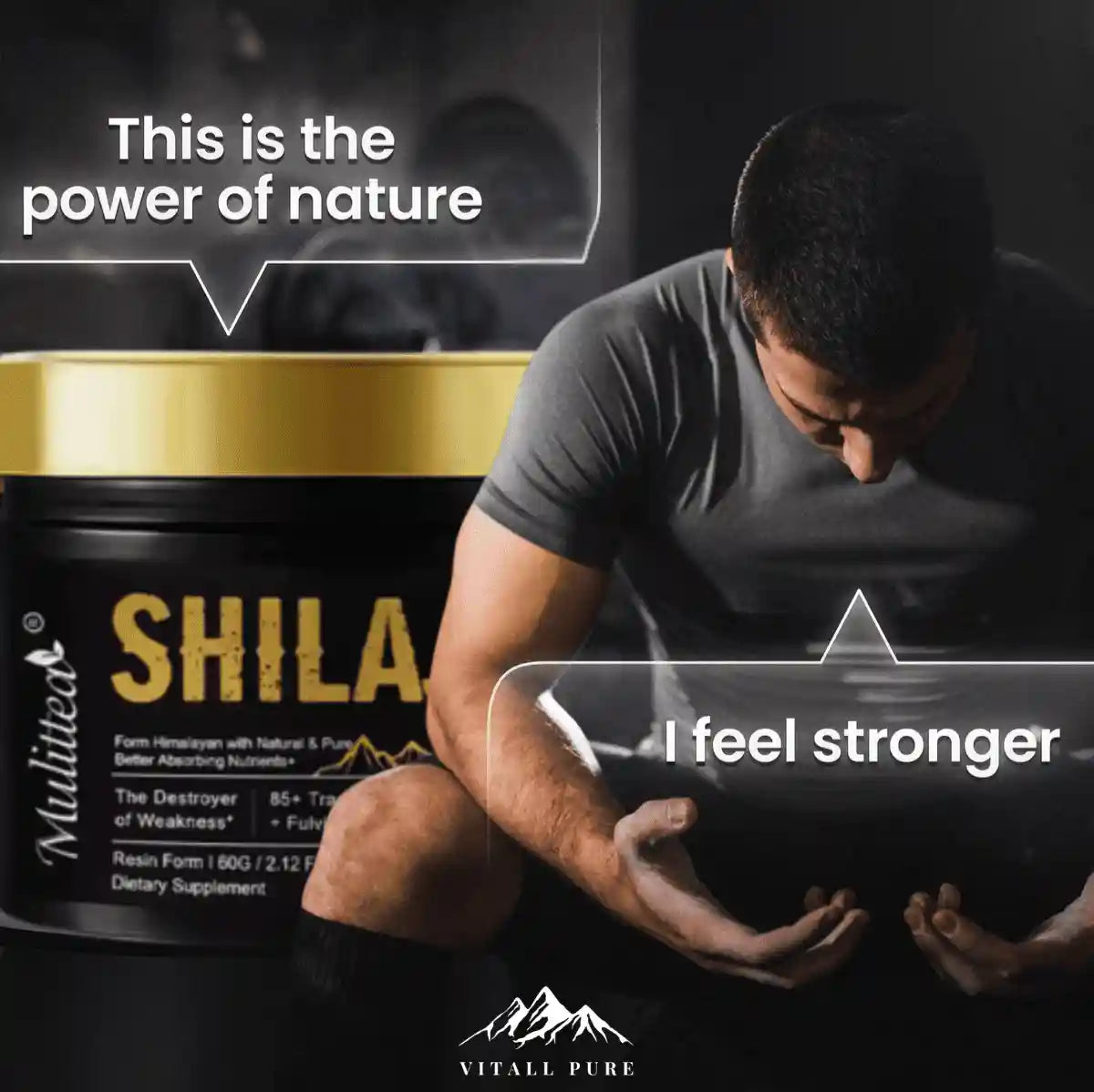 VITALLPURE® Pure Shilajit Resin (60G)