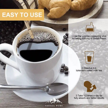VITALLPURE® Pure Shilajit Resin (60G)