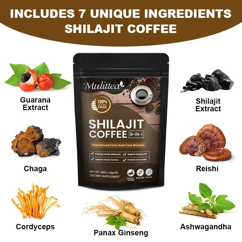 VitallPure® Pure Shilajit Coffee – Now 8-in-1 Support