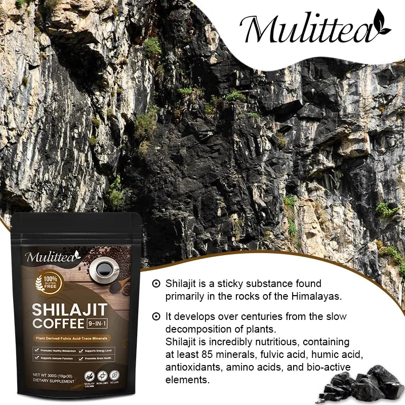 VitallPure® Pure Shilajit Coffee – Now 8-in-1 Support
